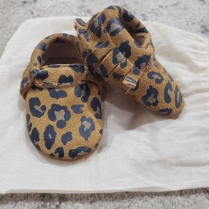 Monkey Feet cheetah moccasins